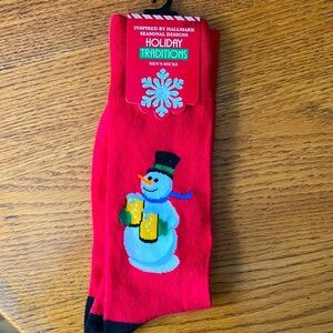 NWT Holiday Traditions Men’s Socks